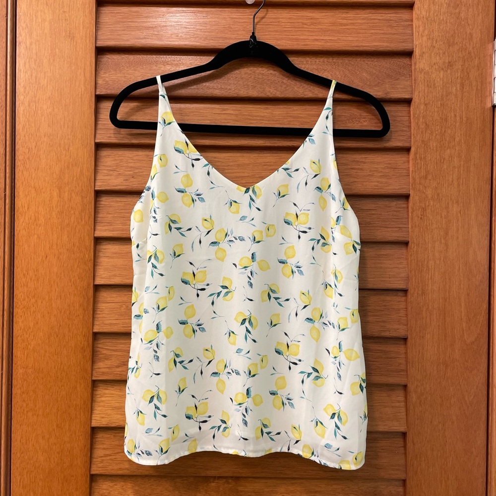Banana Republic, Lemon-print, camisol
